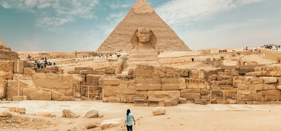 Katoenvelden langs de Nijl in Egypte