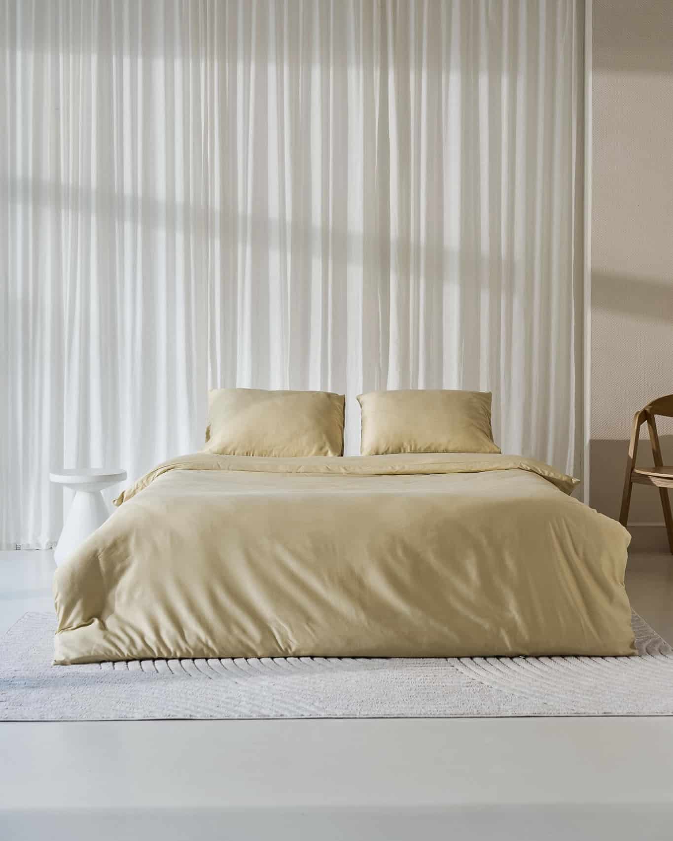 Néarr dekbedovertrek Egyptian Gold Satin 100% Egyptisch katoen 400TC