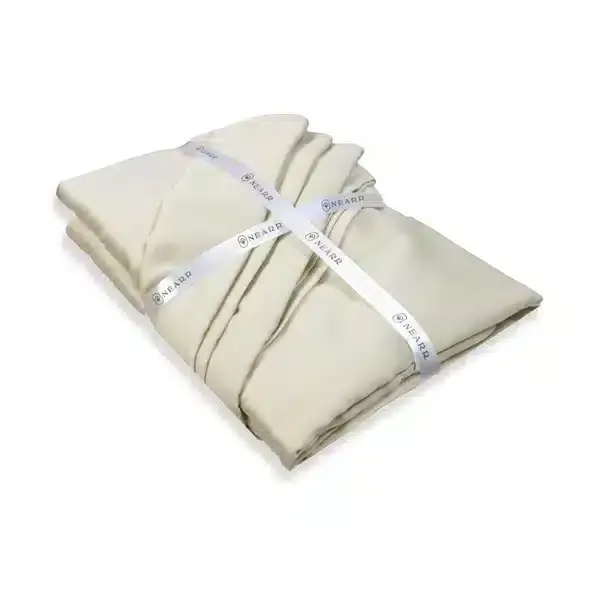 Néarr dekbedovertrek satin goud Egyptisch katoen