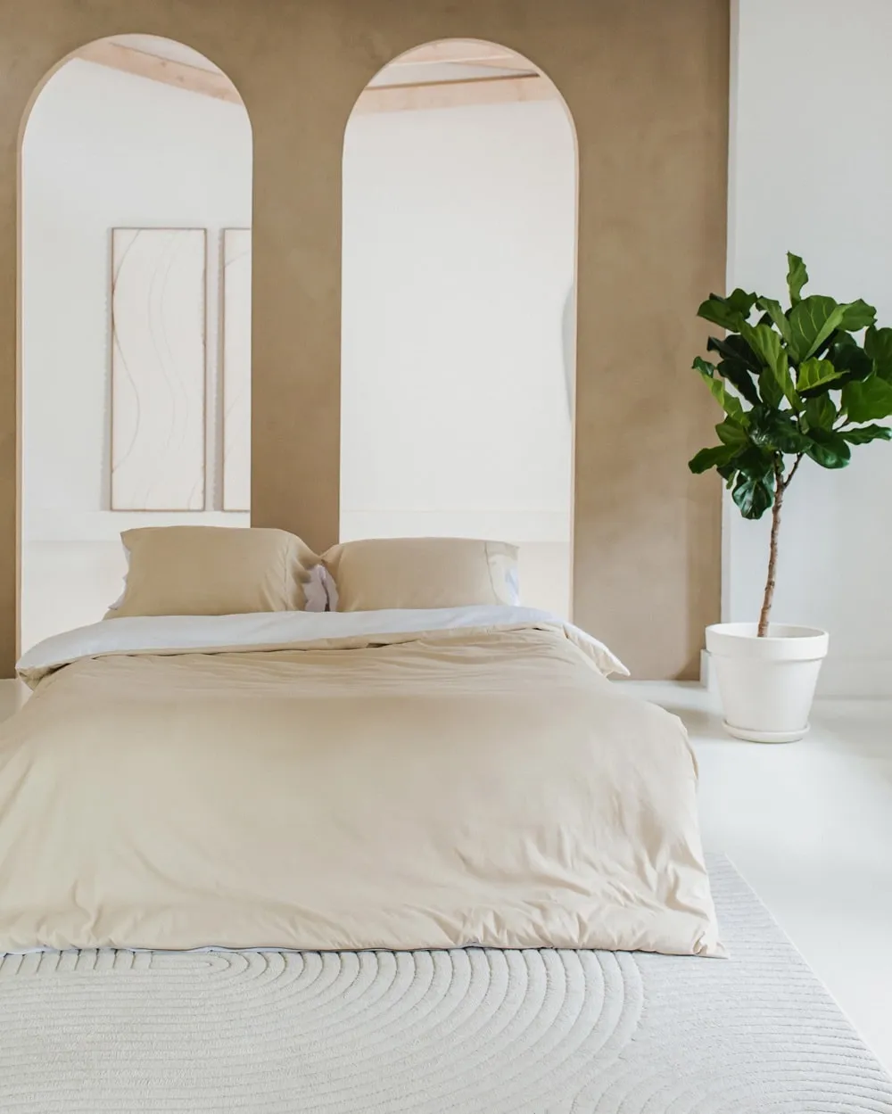 Néarr beddengoed sfeer